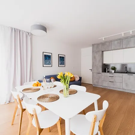 公寓 Apartament Hallera - 70m - 3 Pokoje - Winda - Garaz - Nowe Osiedle