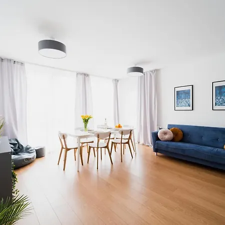 公寓 Apartament Hallera - 70m - 3 Pokoje - Winda - Garaz - Nowe Osiedle 弗罗茨瓦夫